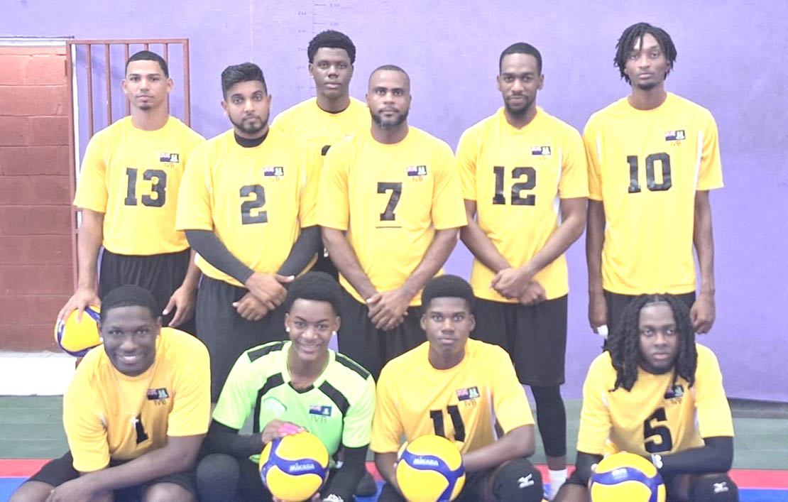 BVI senior men struggle in ECVA Championships in Antigua and Barbuda